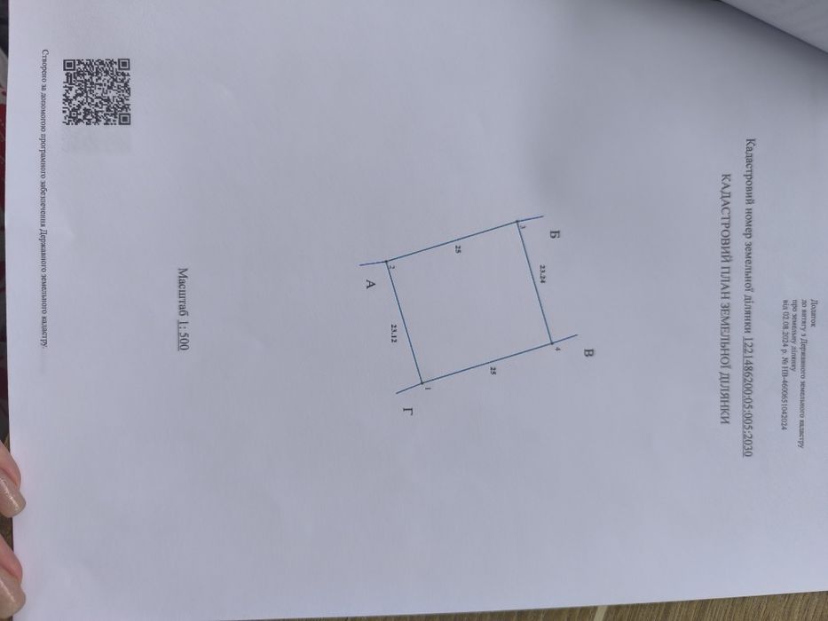 Продам участок ул. Малиновая