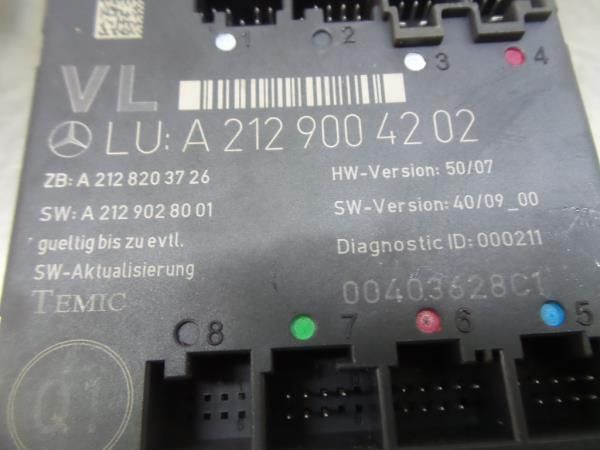 Módulo porta frente esquerdo MERCEDES-BENZ Classe C (W204)