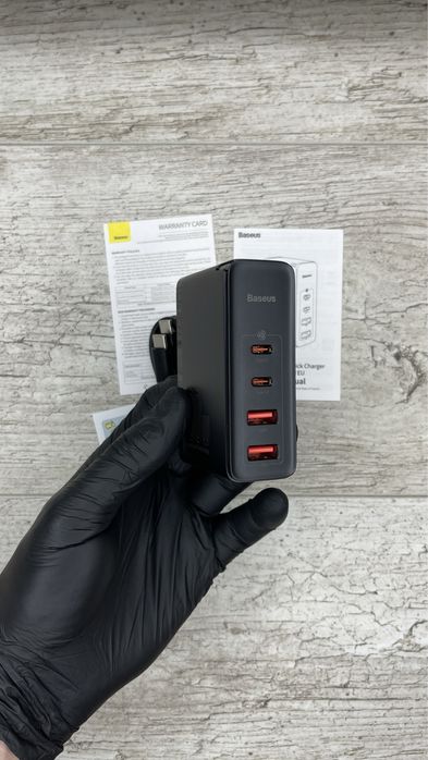 Потужний зарядний пристрій Базеус Baseus 100w QC PD original