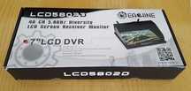 FPV-Монітор LCD5802D + DVR + приймач 5.8 GHz на 40 каналів