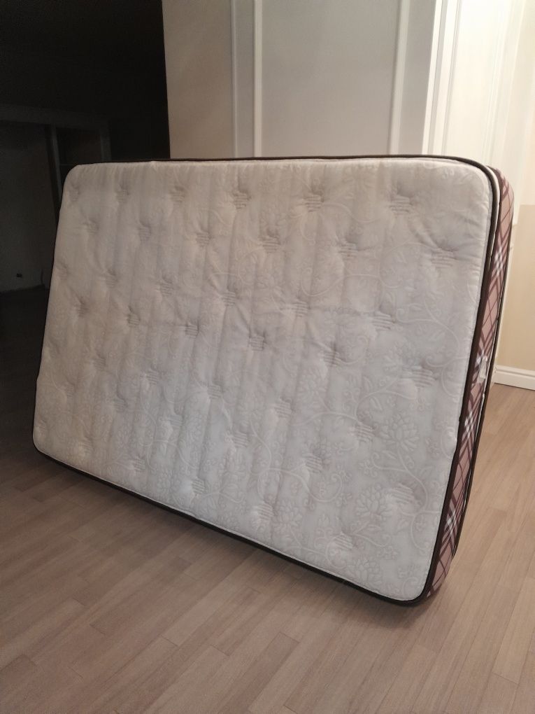 Materac pillow-top 136 x 185 x 30