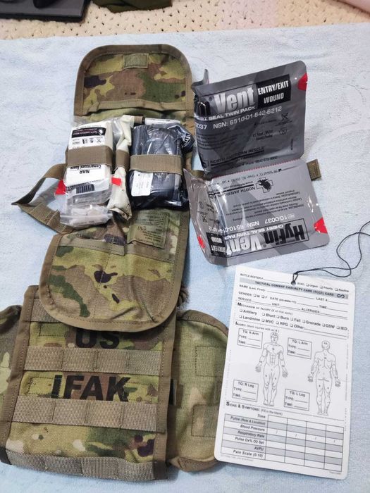 Тактична армійська АПТЕЧКА US IFAK