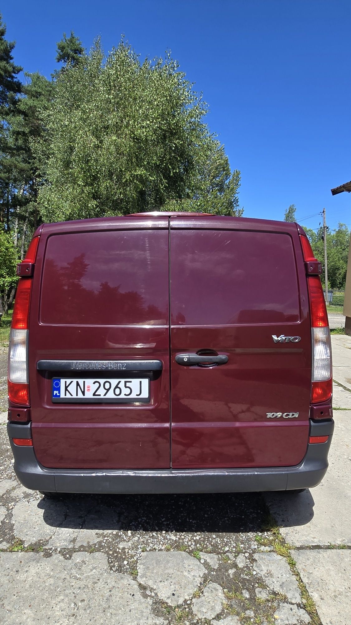 Mercedes Vito  2004r 2.2 W639 krajowy dostawczy krotki l1h1