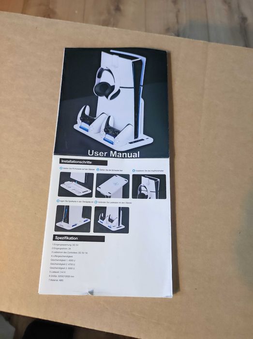 Stacja do chłodzenia i ładowania PS5 Slim
