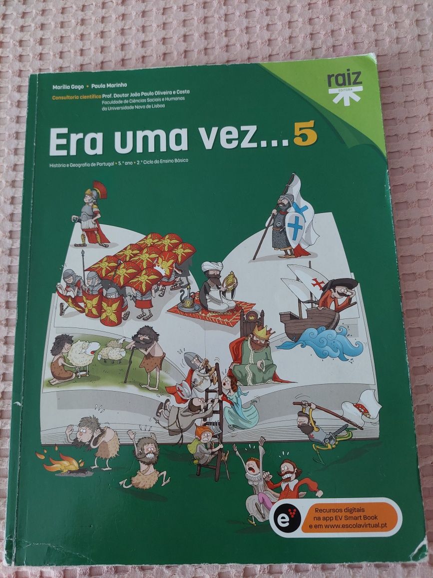Manual de Geografia e História de Portugal 5 ano