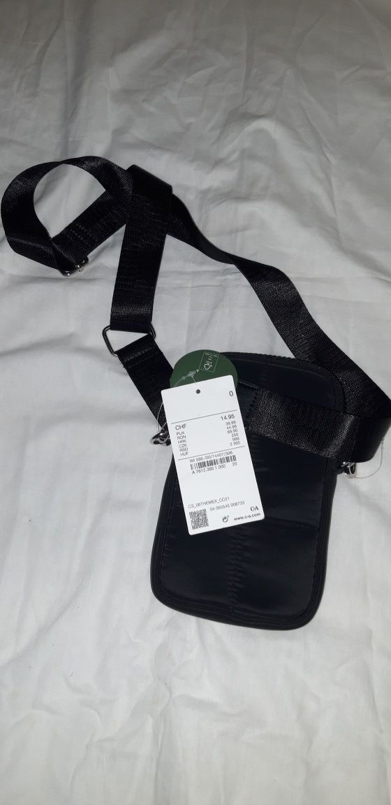 Bolsa tiracolo masculina nova C&A .
