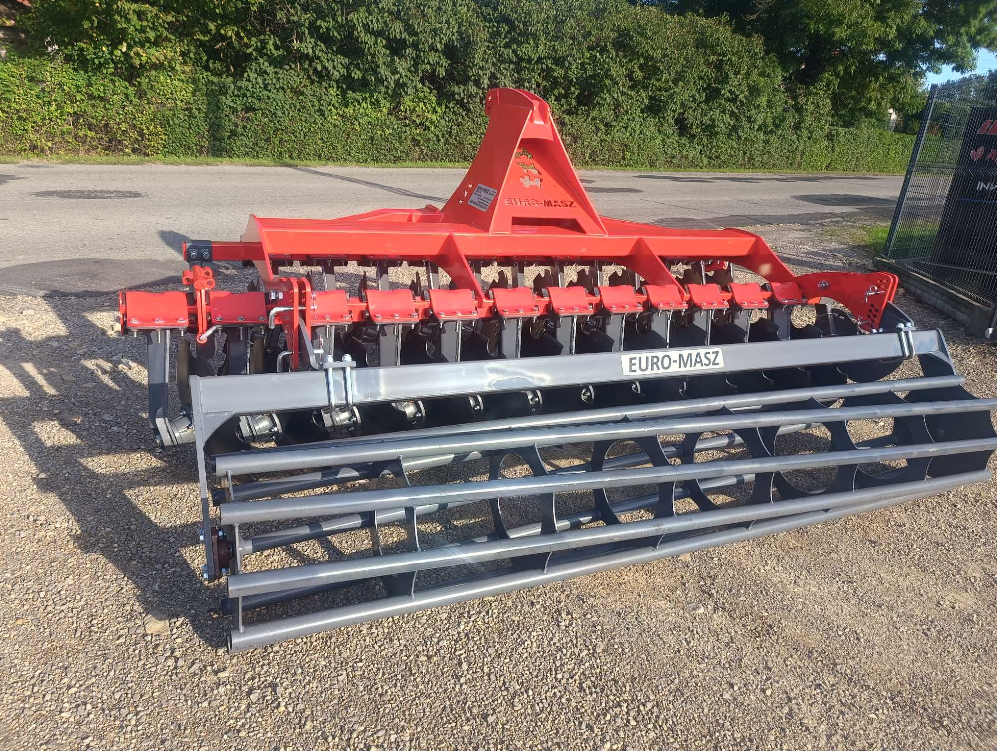 EURO-MASZ brona talerzowa ciężka/talerzówka bez hydropaku 510-560 tal