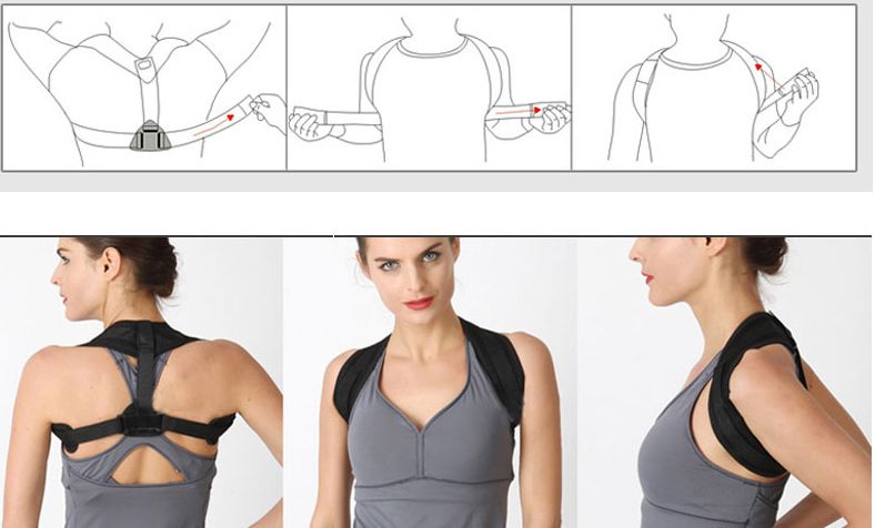 Corretor de postura NOVO para endireitar as suas costas