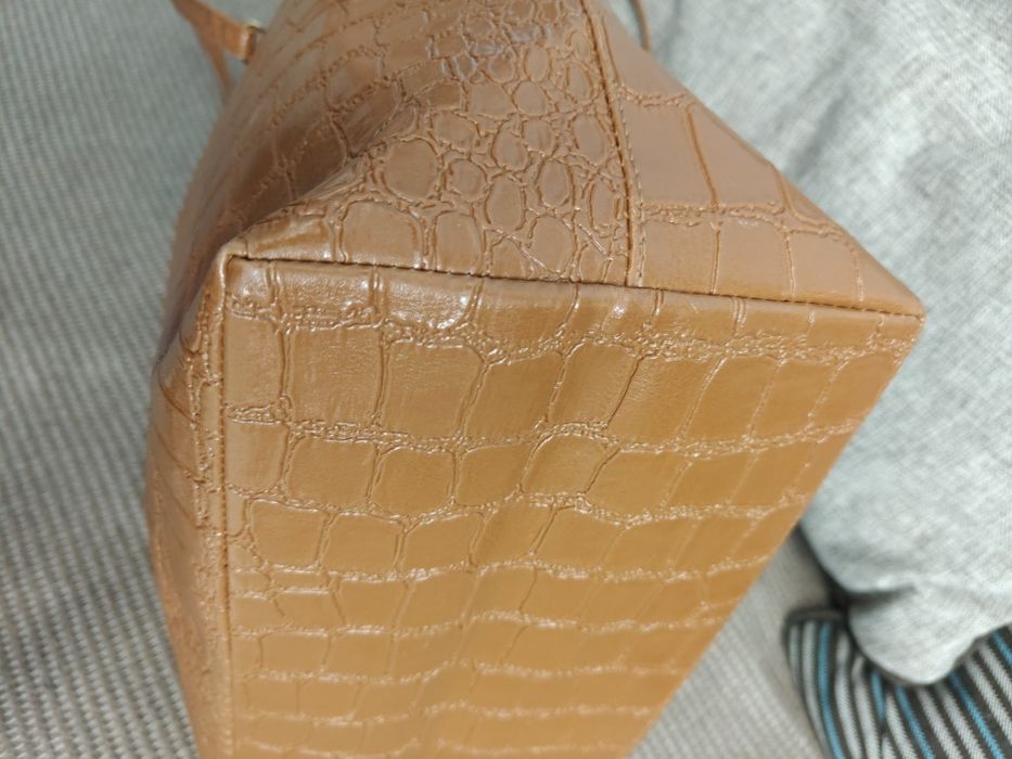 Bigordi Torebka Torba shopper cogniac croco