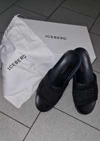 Продам кожаные мужские шлепки Iceberg оригинал 42 р.
