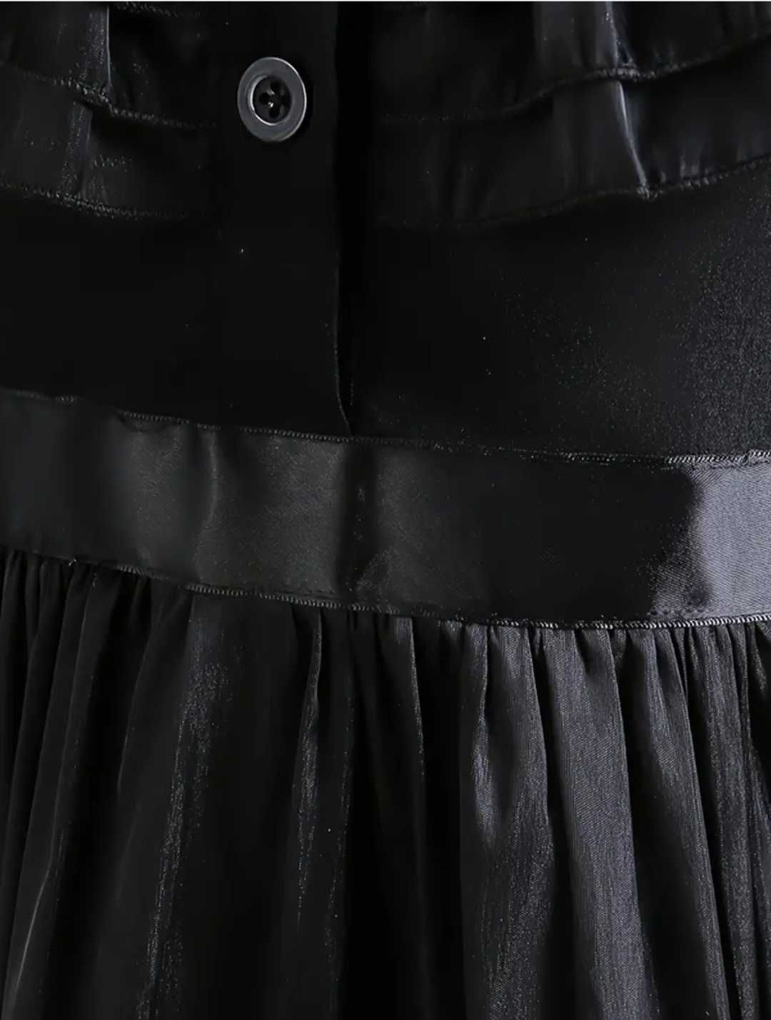 Nowy strój Wednesday Addams, r. 128/134 przebranie bal
