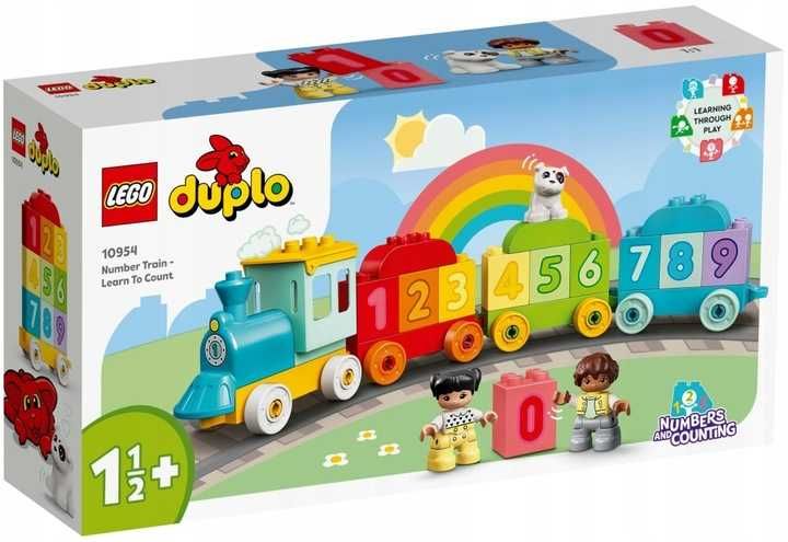 LEGO DUPLO 10954 Pociąg Z Cyferkami Klocki Cyferki *NOWE*