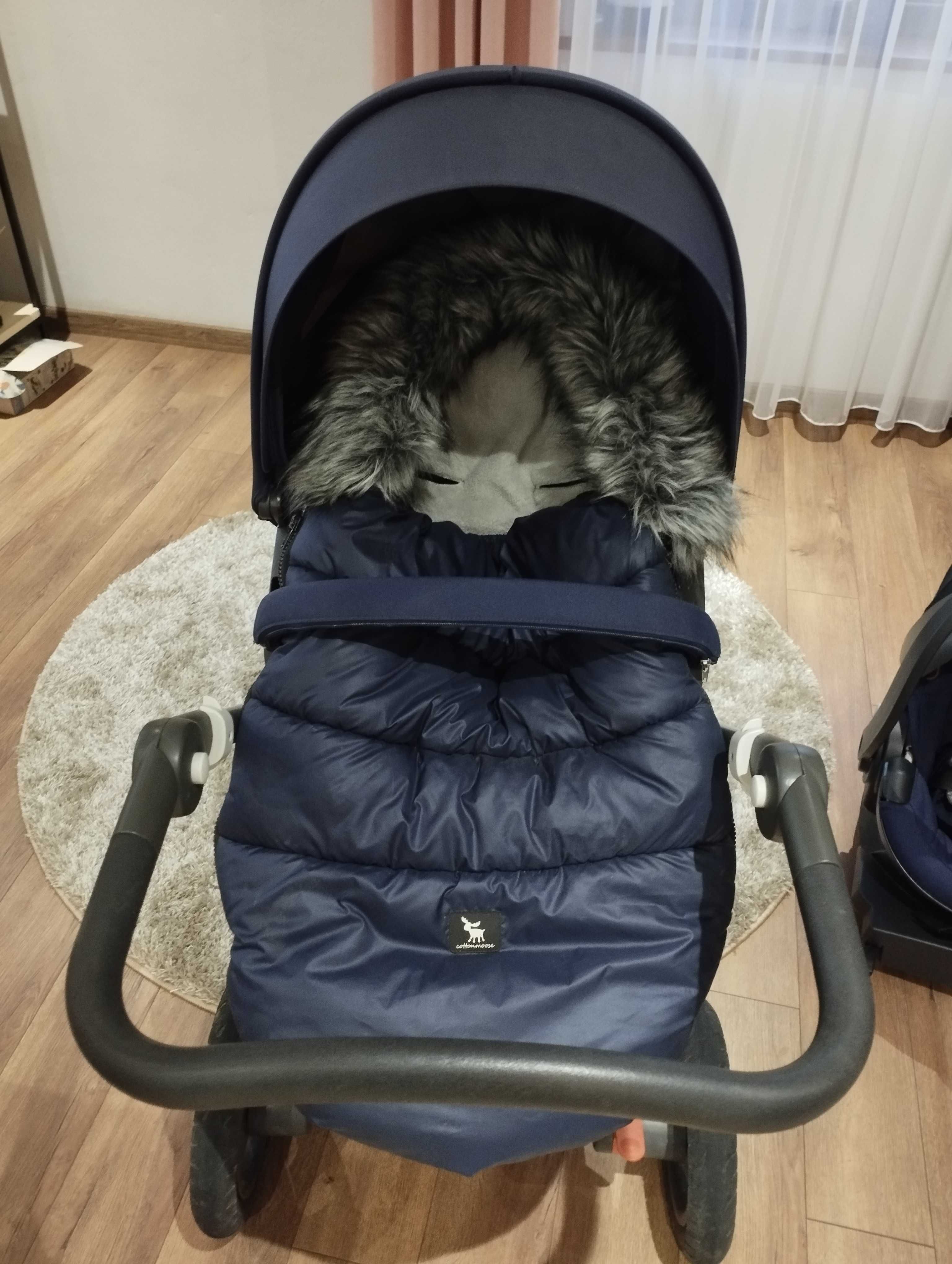 Stokke trailz 3w1 +fotelik 9-18maxi Cosi