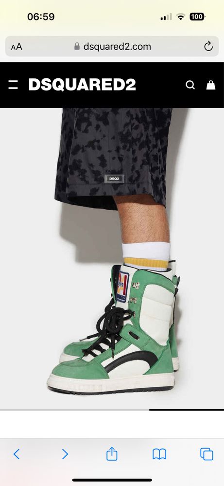 Dsquared2 szorty spodenki nowe z metką r 52