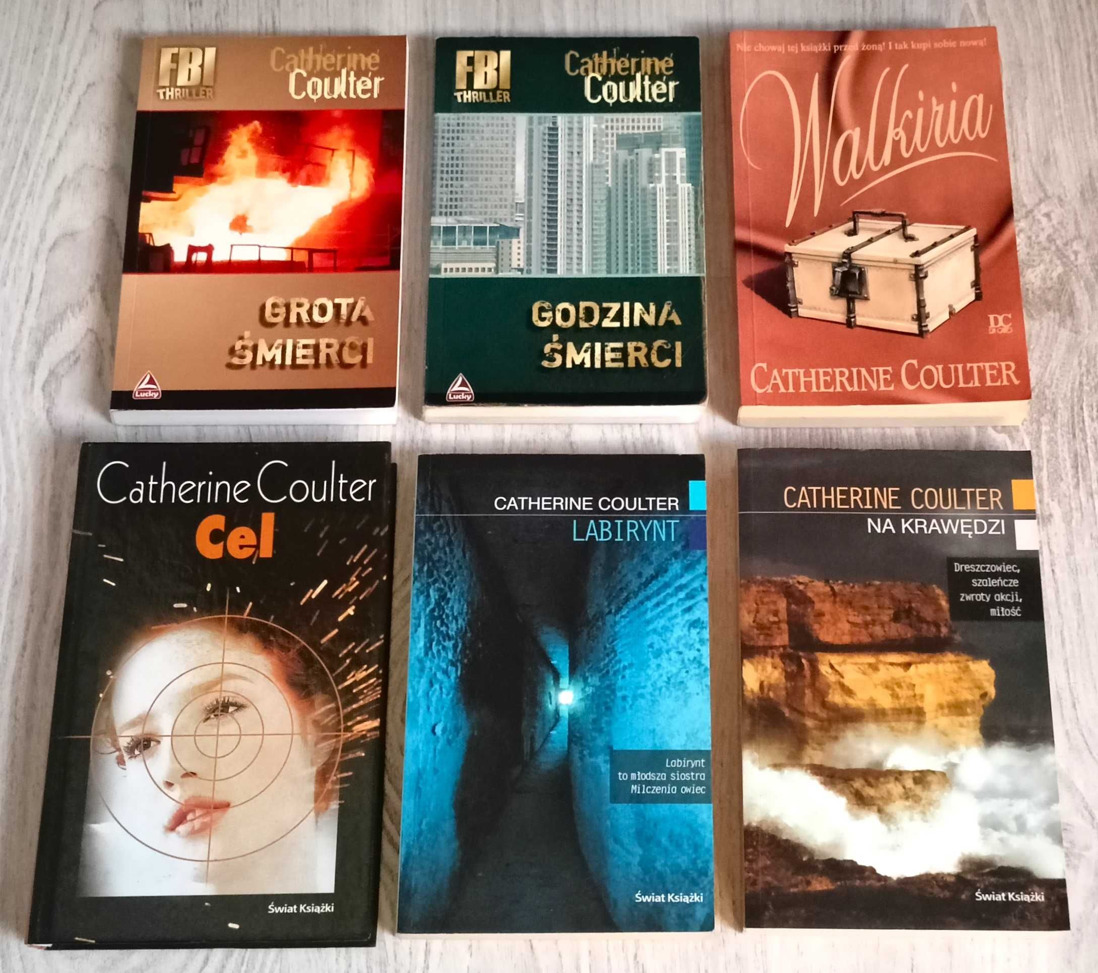 Coulter Cel Na krawędzi Grota śmierci Labirynt Godzina śmierci Walkiri