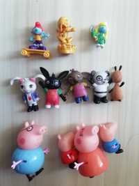 Figurki peppa bing smerfy