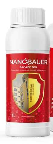 NANOBAUER FACADE 200 - Impregnat do elewacji i tynków - 1 l