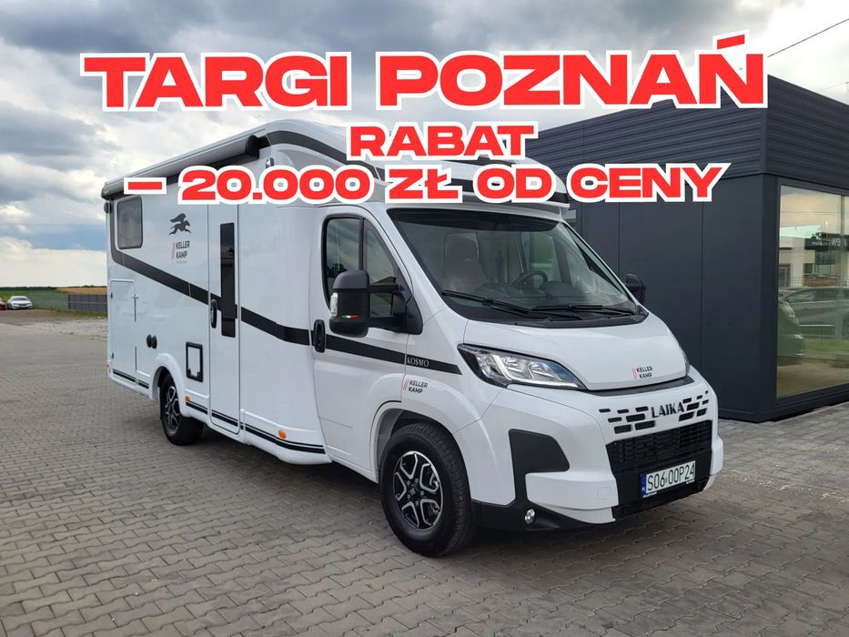 Laika Kosmo L 319 4-osobowy  Rabat TARGI POZNAŃ / POJAZD Demo / FV23% / Automat