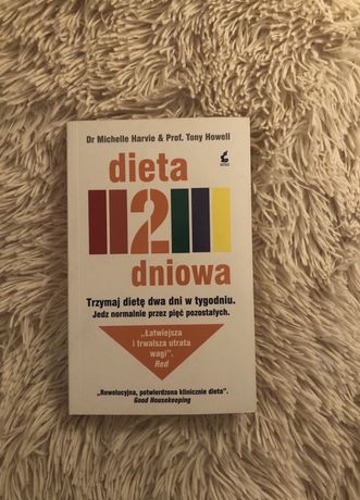 Książka „Dieta 2-dniowa” Dr Michelle Harvie & Prof. Tony Howell