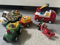 Duży zestaw zabawek WOW TOYS, super jakość!