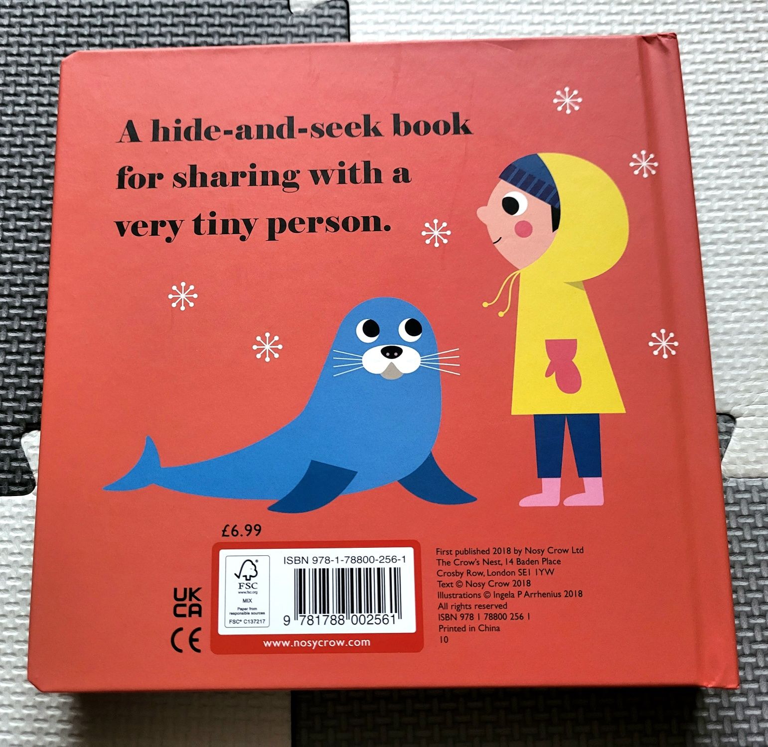 Where's Mr Penguin? książeczka sensoryczna po angielsku felt flaps