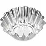 Foremki metalowe do babeczek 6,5 cm - komplet 10 szt