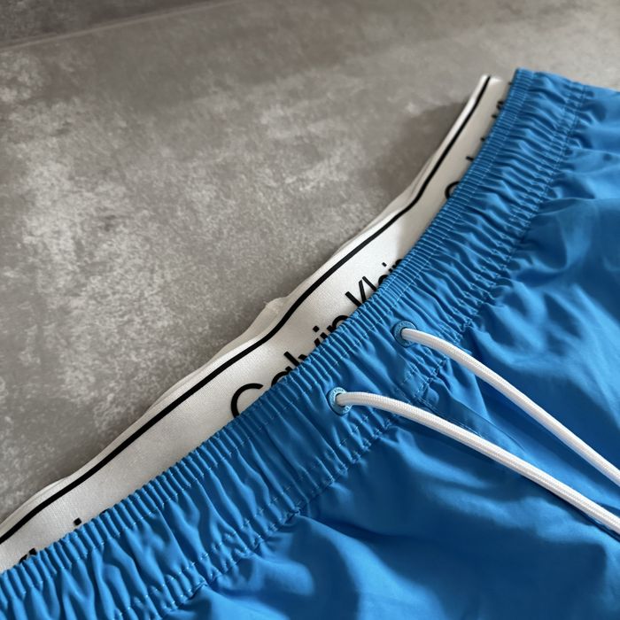 Szorty kąpielowe / kąpielówki | Calvin Klein | rozm. L | Niebieskie