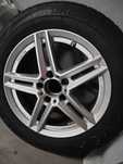 Jantes 16 da Mercedes Com Pneus Bridgestone Completamente novos