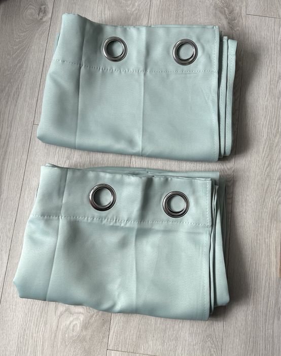 2 Zasłony 167x228cm Zaciemniające Termiczne Na Przelotkach