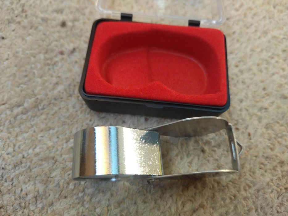 Микроскоп 30х лупа глазная складная нержавейка