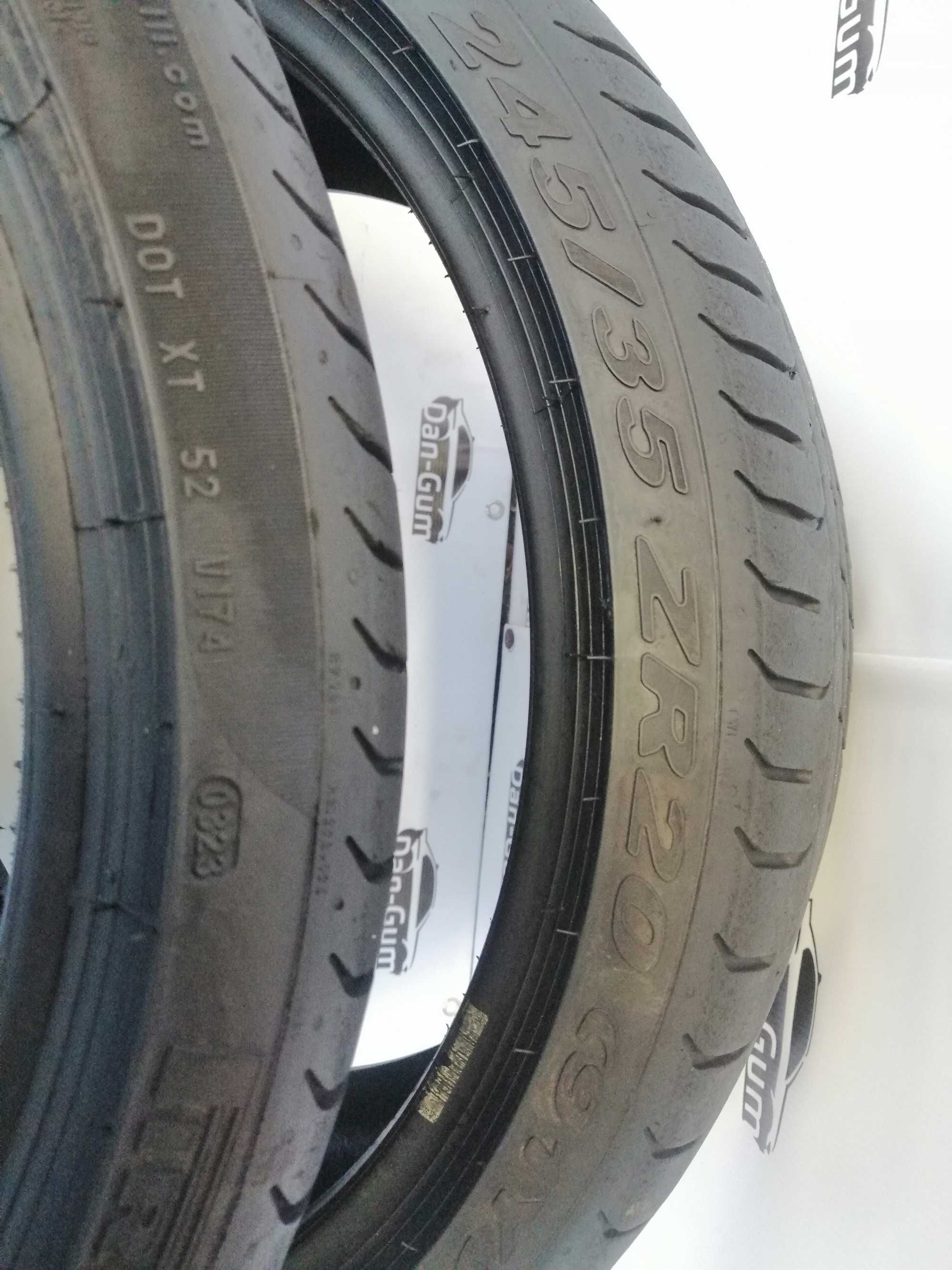 Opony 245/35 ZR 20 Pirelli P Zero TM Jak Nowe 2023 rok