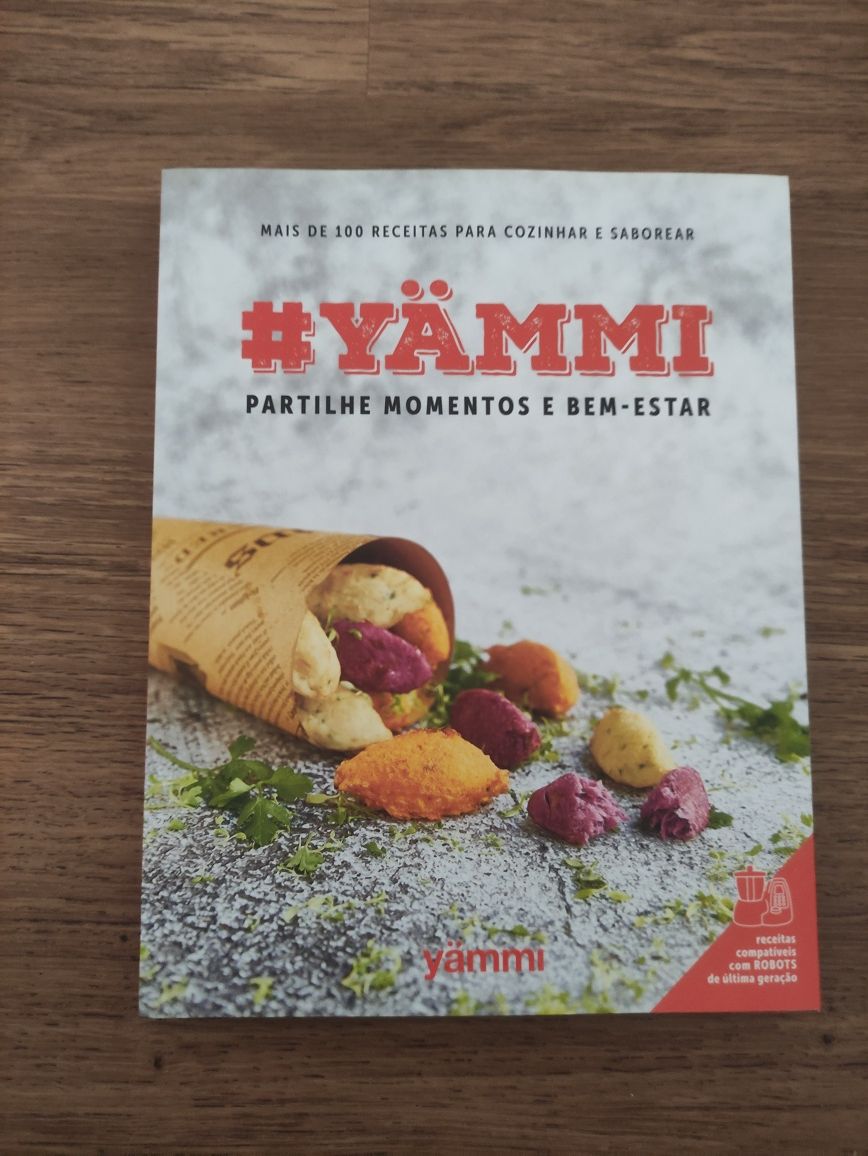 6 livros de receitas yammi