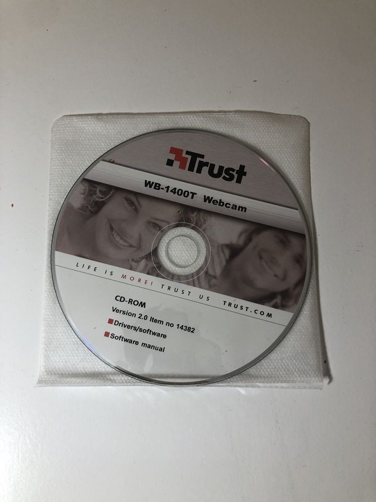 Kamera internetowa Trust 17405 z mikrofonem – USB + sterowniki na DVD