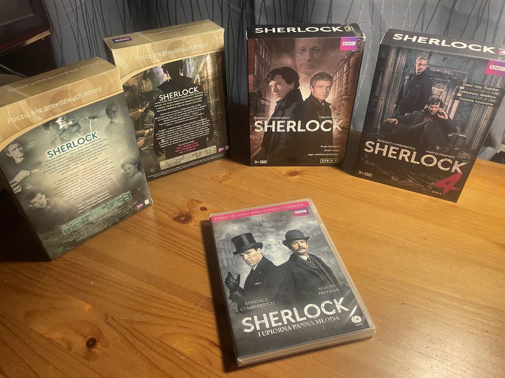 Cały serial Sherlock na DVD – 4 sezony + odcinek specjalny!