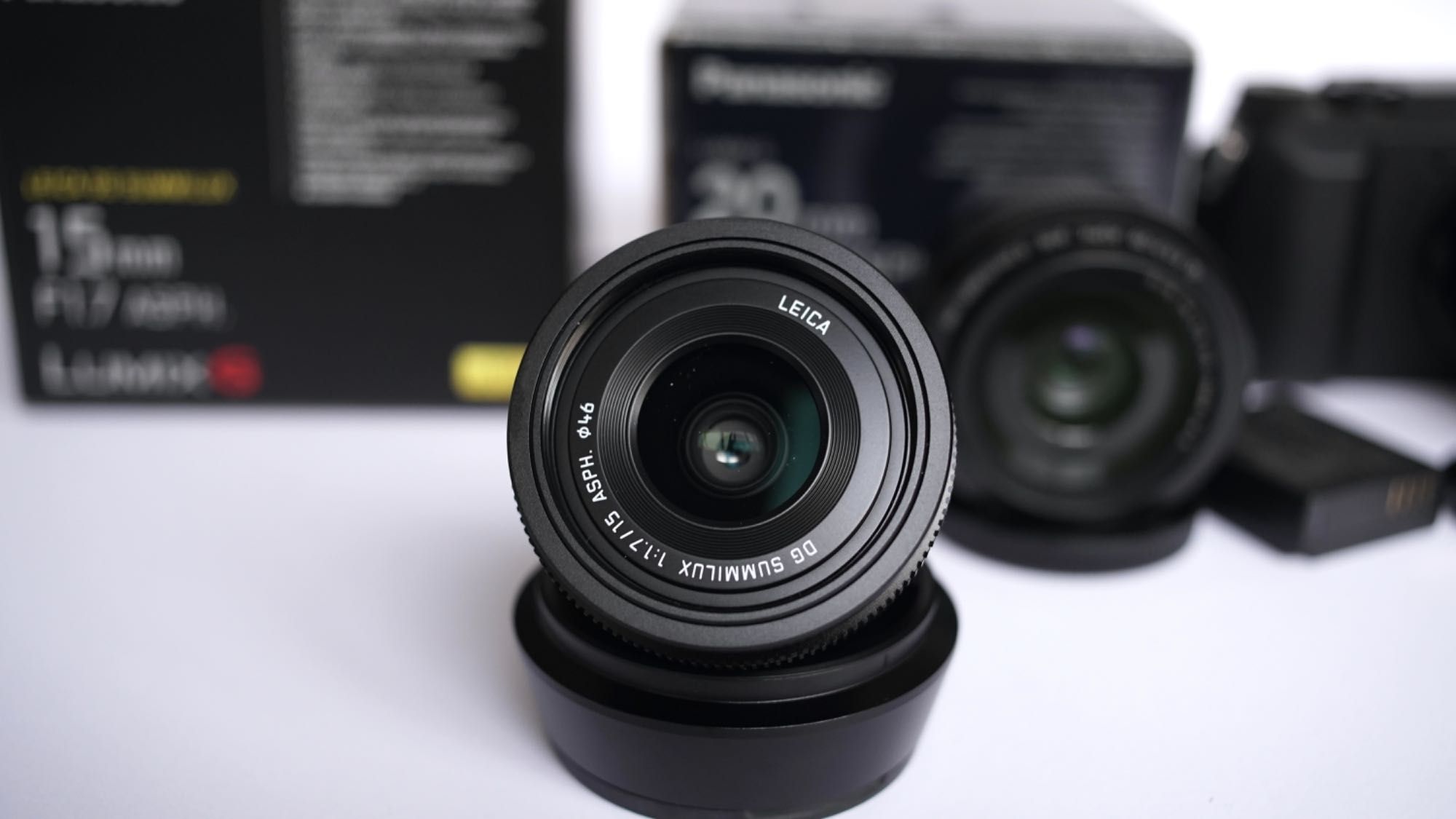 Kit  Panasonic Lumix M43 Com 3 Lentes