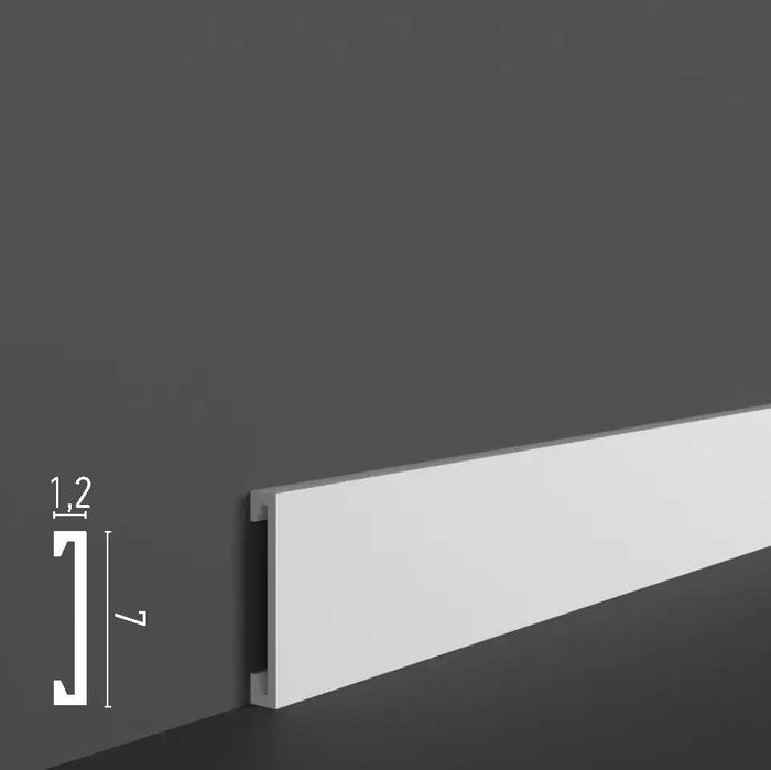 Плінтус з надміцного дюрополімеру! Молдинг! Величезний вибір!