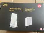 Zestaw ZTE MC889 5G ODU + router Wi-Fi T5400 Wi-Fi 6 IDU biały