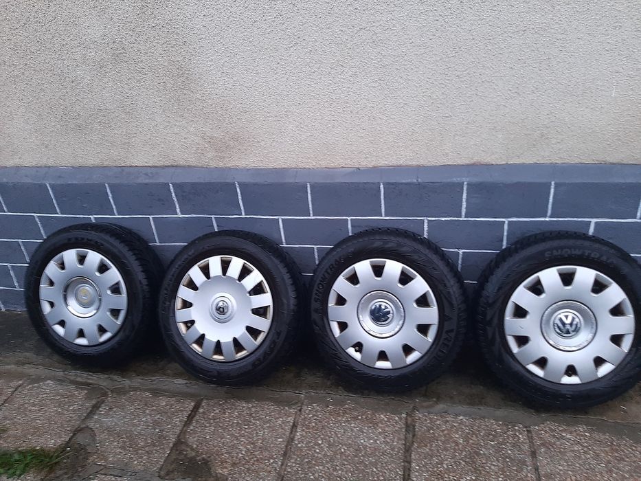 Продам диски р15 з зимовою резиною 195/65/15 комплектом