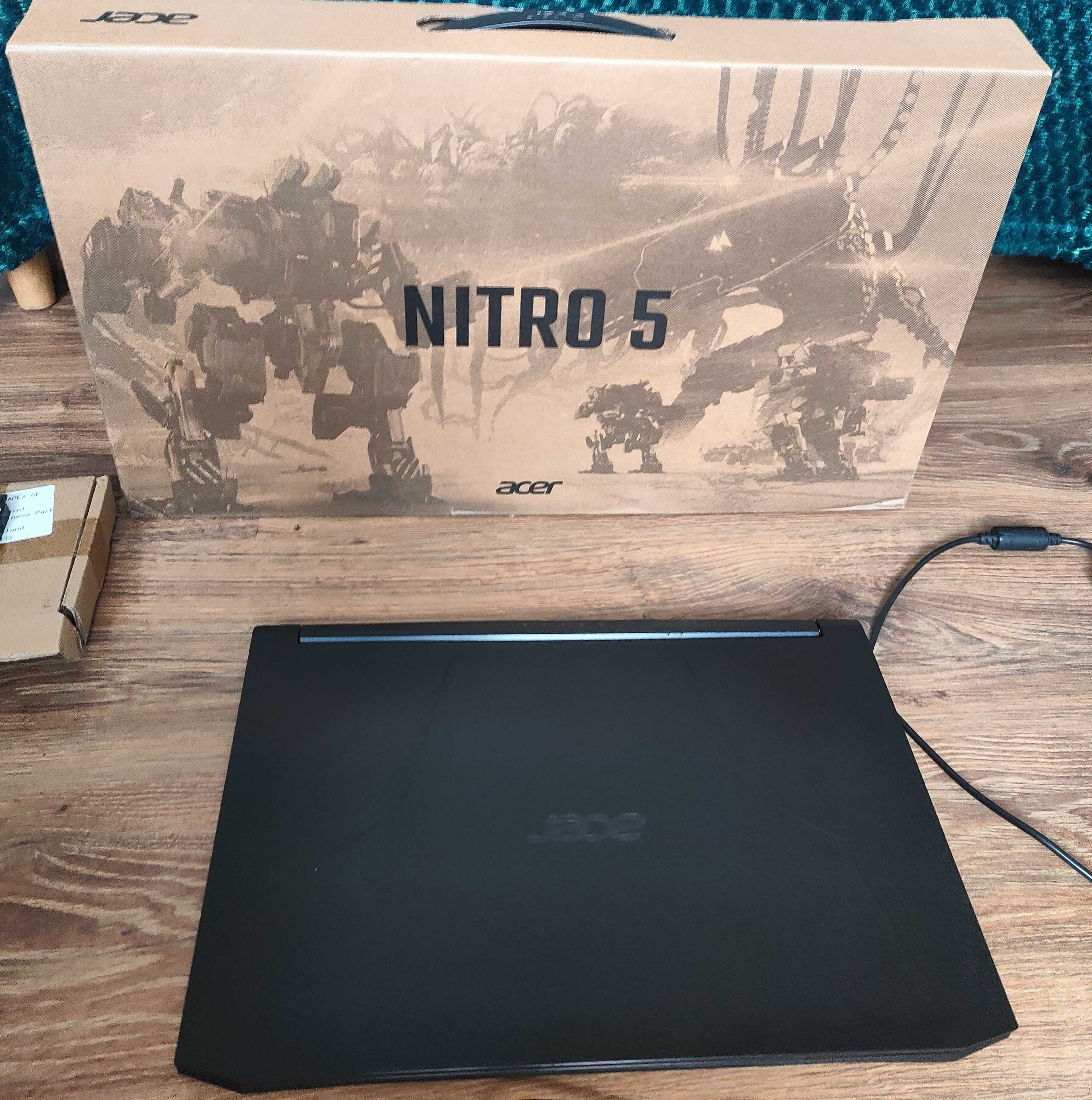 ACER Nitro 5,Ryzen 5 5600H, RTX 3060, DDR4 32 GB RAM, CL22, 1GB SSD