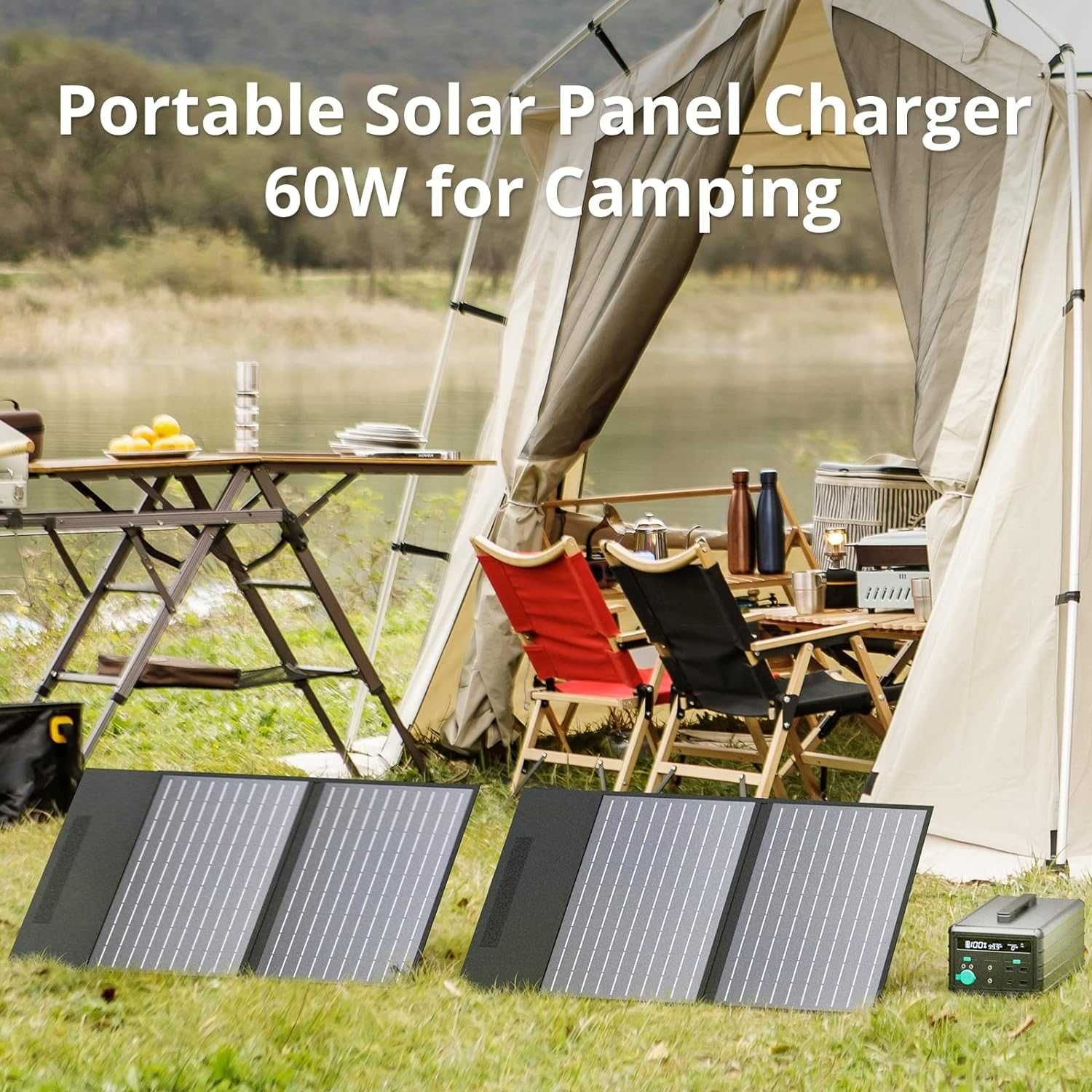 Turystyczny Panel słoneczny Zendure 60W Solar Panel 2,5KG
