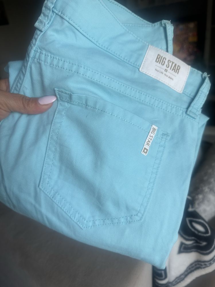 Dzinsy Big Star kolor baby blue