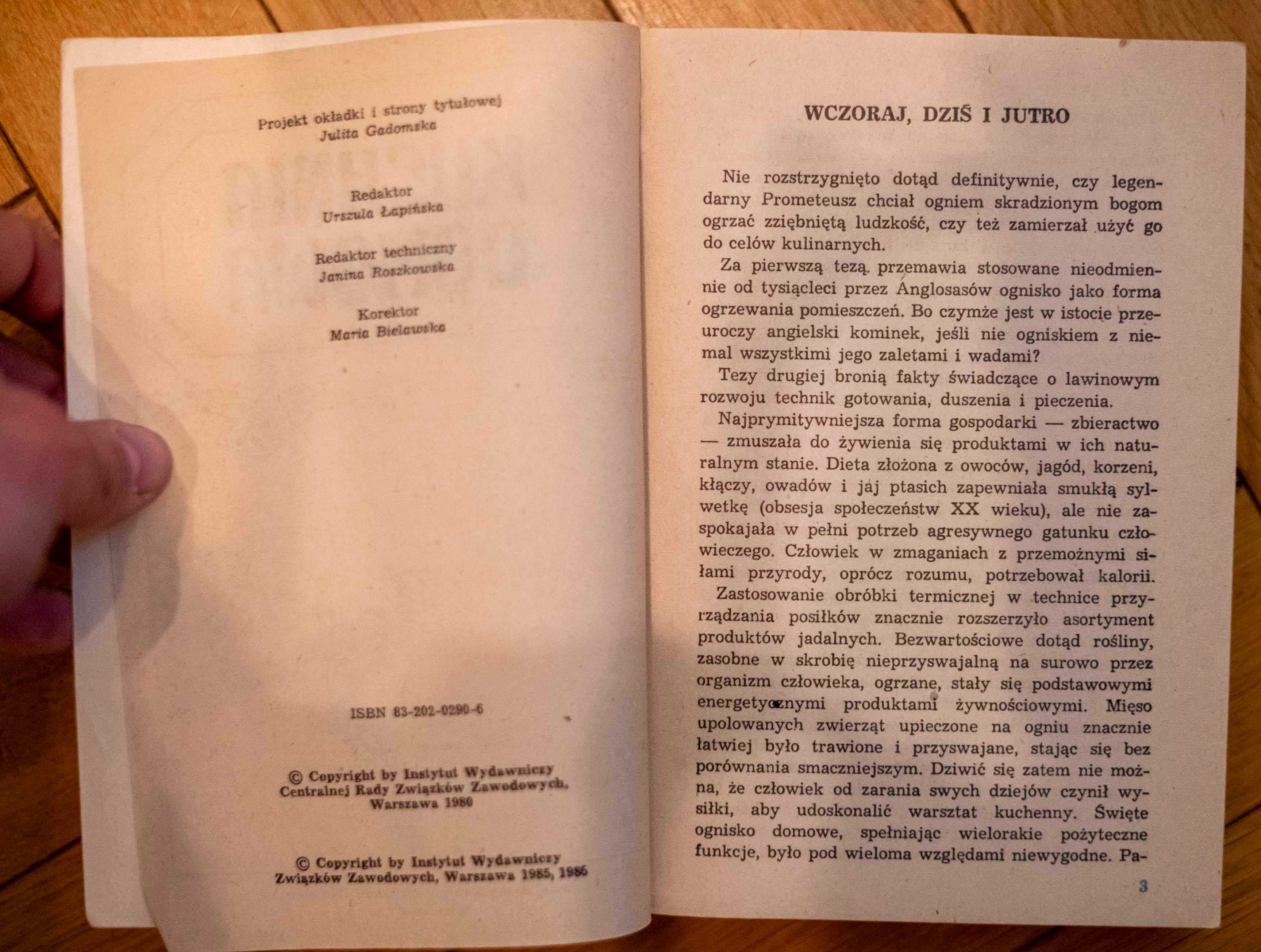 Kuchnia Domowa Zofia Zaluska Instytut Związków Zawodowych 1986