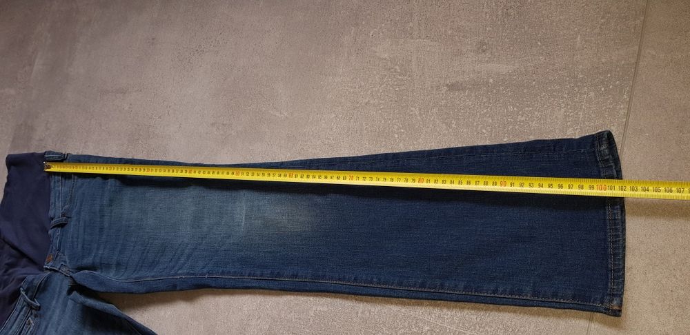 Spodnie jeansy ciążowe MAMA 38 NOWE