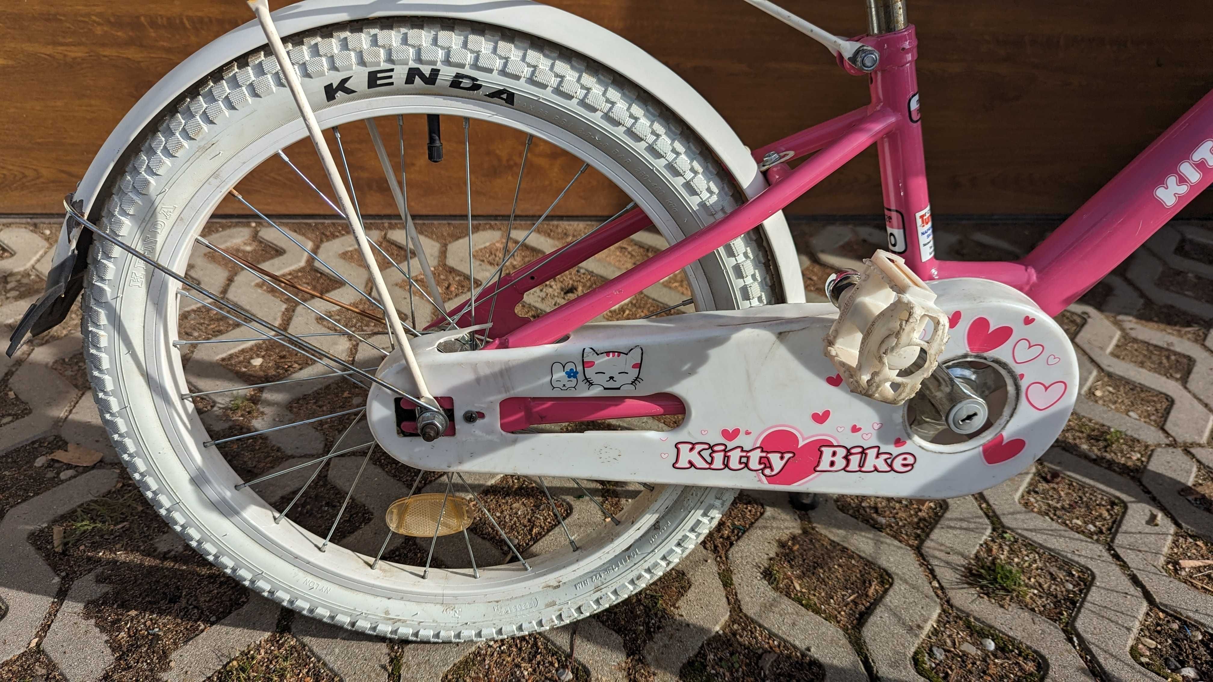 Rower Kitty Bike różowy koła 20"