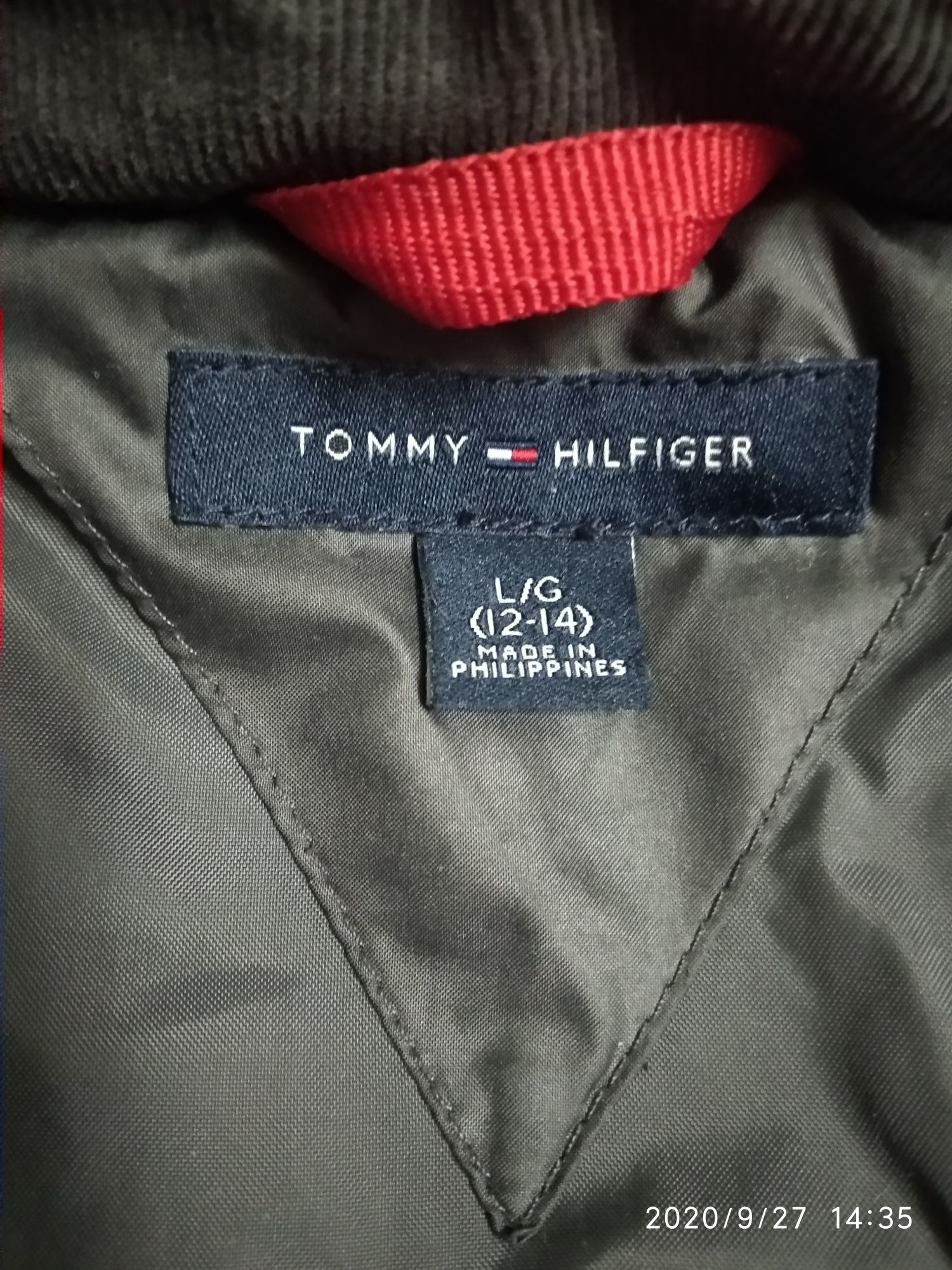 Куртка демисезонная Tommy Hilfiger оригинал