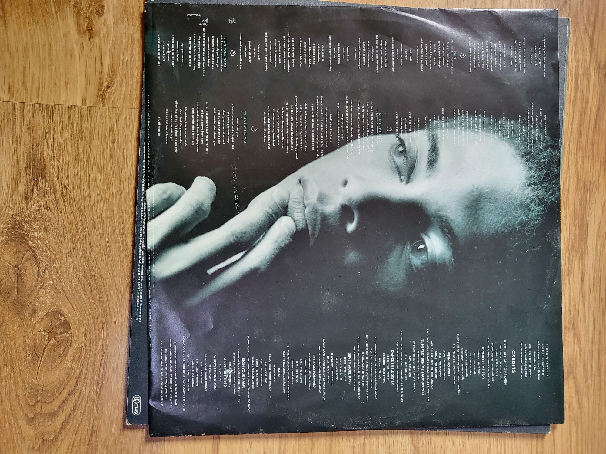 Terence Trent D arby-introducing the hardline according to LP winyl
