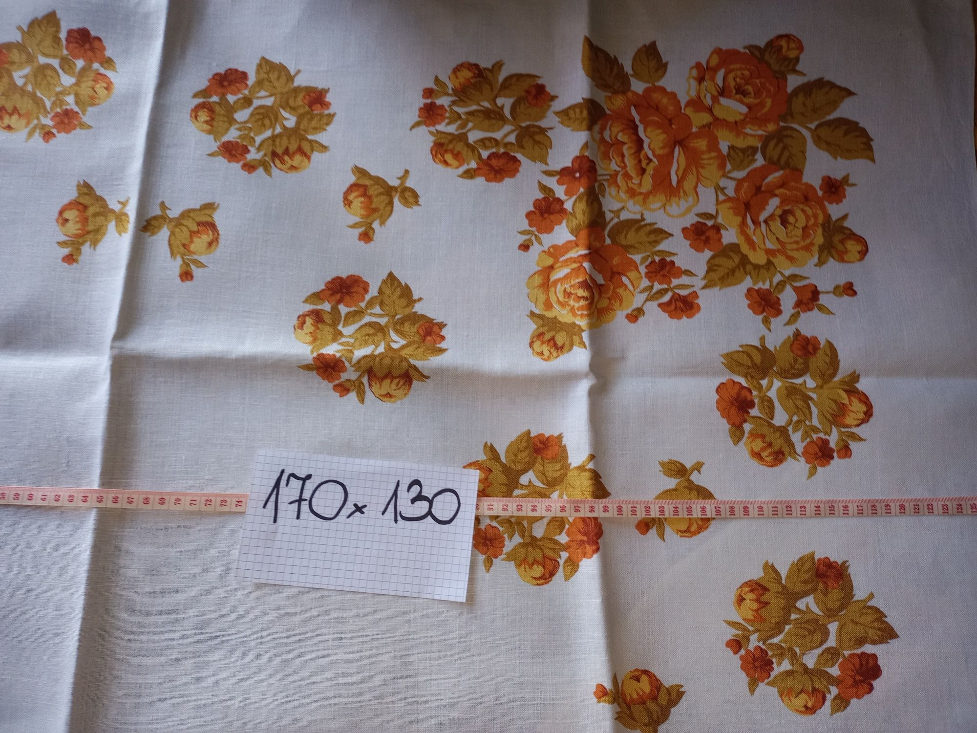 Obrus lniany 170cmx130cm