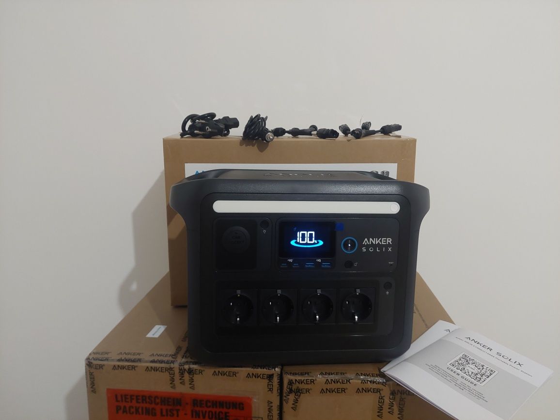 Anker Solix C1000X Delta 2 Зарядна станція 757 ДБЖ Ecoflow  1800 В