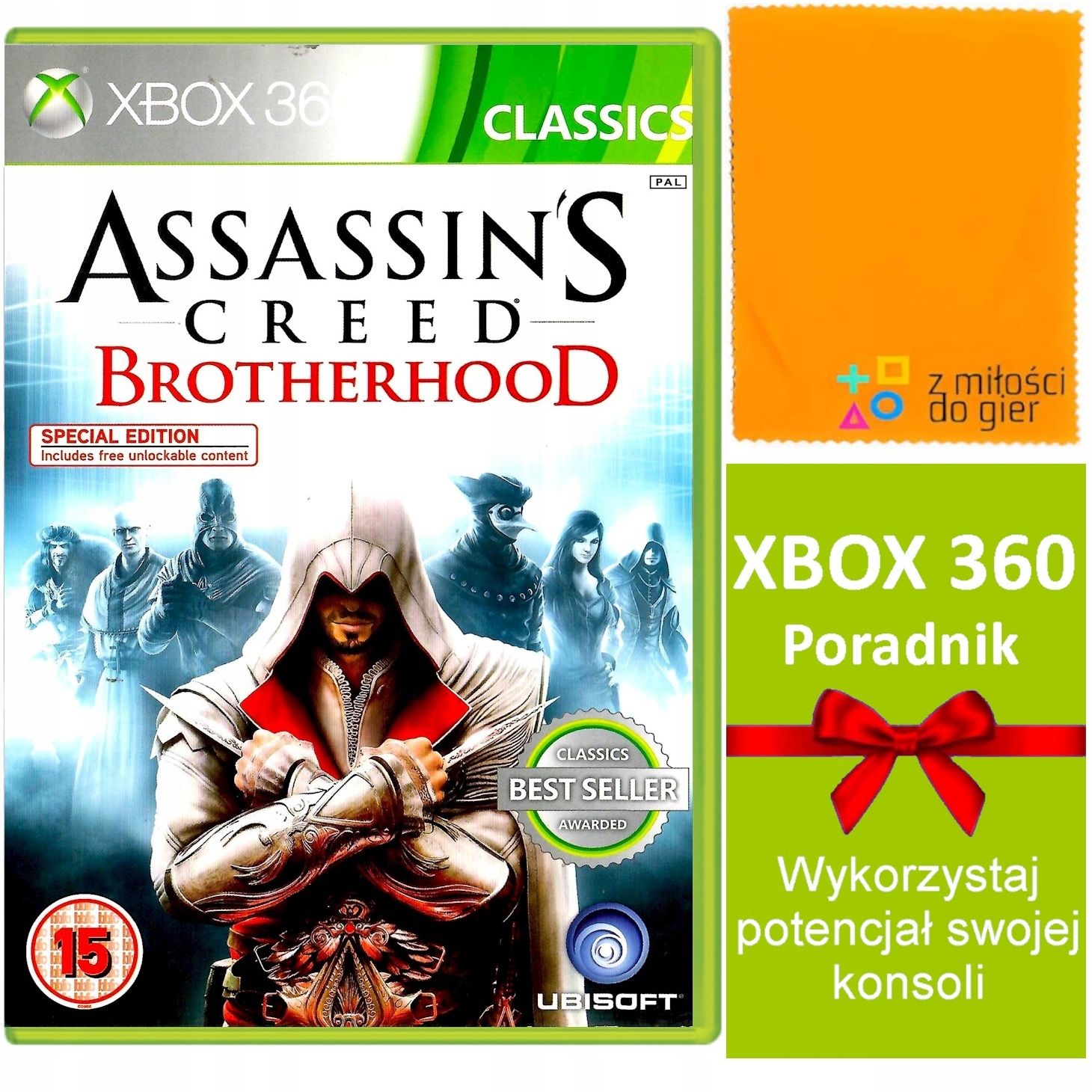 Xbox 360 Assassin's Creed Brotherhood Special Edition szybka wysyłka