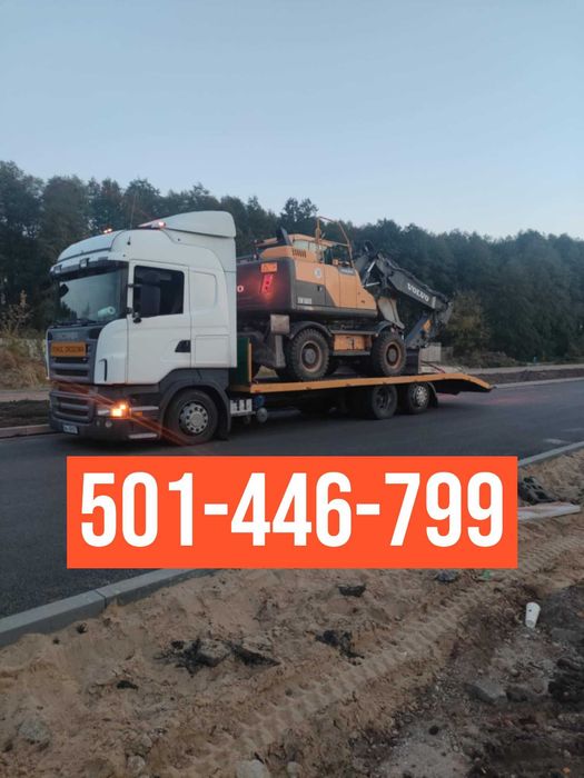 USŁUGI TRANSPORTOWE do 17 ton auta, maszyny rolnicze, sprzęt budowlany